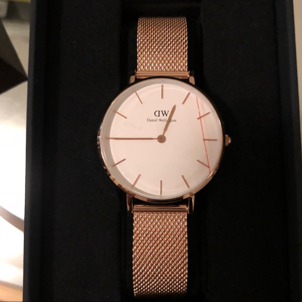 NIB Classic Rose Gold Bracelet Watch